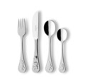 Set tacamuri copii 4 piese, Villeroy & Boch, Teddy Children Cutlery, inox 18/10