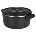 Oala pentru cuptor cu capac Dutch, Greenpan, Featherweights, 28 cm Ø, 6.4 L, aluminiu turnat