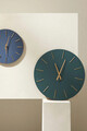 Ceas de perete Timeline, Bizzotto, D60 cm, MDF/otel, verde