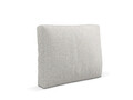 Perna decorativa, Camden, Cosmopolitan Design, 40x60x11 cm, tesatura chenille, argintiu