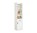 Corp biblioteca, Çilek, White Bookcase, 44x184.4x36.5 cm, Multicolor