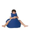 Fotoliu puf, Bean Bag Baton, Ferndale, 70 x 70 cm, poliester impermeabil, albastru