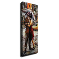 Tablou decorativ, PC102, Canvas, 30 x 80 cm, Multicolor