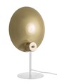 Lampa de masa Design, Bizzotto, 30x17.5x46 cm, 1 x E27, 60W, otel, alb