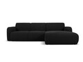 Coltar dreapta 4 locuri, Molino-101, Micadoni Home, 250x170x72 cm, tesatura boucle, negru