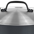 Cratita cu capac, Greenpan, Craft, 30 cm Ø, 4.9 L, aluminiu intarit/inox