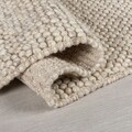 Covor Minerals, Flair Rugs, 60x230 cm, lana/poliester, natural