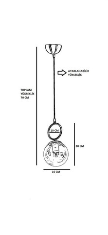 Lustra, Stala, 846STL2810, Metal, Cupru