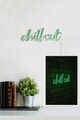 Decoratiune luminoasa LED, Chill Out, Benzi flexibile de neon, DC 12 V, Verde