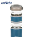 Caserola termica dubla Loca, Art of Dining by Heinner, 920 ml, inox/polipropilena, albastru/gri