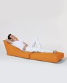 Fotoliu extensibil, Siesta, Ferndale Bean Bag, 55 - 180 cm, poliester impermeabil, portocaliu