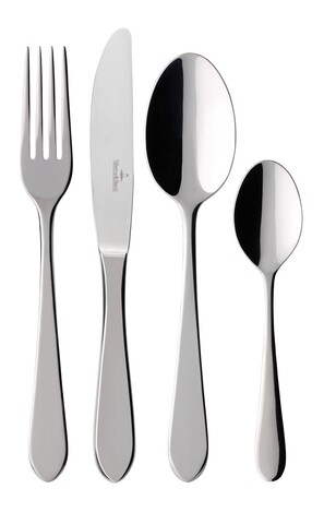 Set tacamuri 24 piese, Villeroy & Boch, Oscar Cutlery, inox 18/10