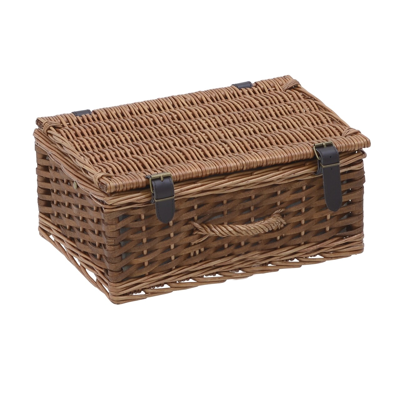 Cos De Picnic Pentru 2 Persoane, InArt, 36x24x16 Cm, Natural