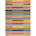 Covor Piano Pink/Multi, Flair Rugs, 200x290 cm, lana, roz/multicolor