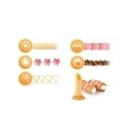 Set 10 pungi pentru decorat Delicia, Tescoma, 30 cm, plastic, transparent