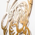 Decoratiune de luminoasa XMASGOLD-014, Tanelorn, 61x59 cm, metal, auriu