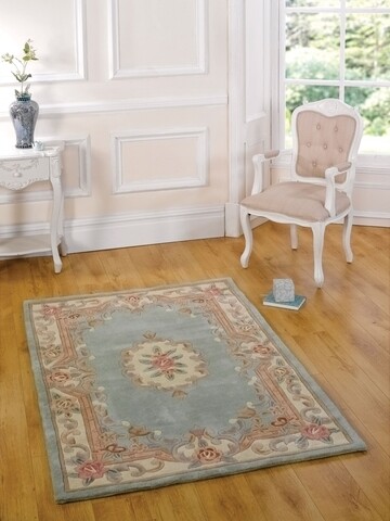 Covor Aubusson Green, Flair Rugs, 60 x 120 cm, lana, multicolor