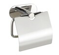 Suport pentru hartie igienica Orea, Wenko, 14x7x12.5 cm, inox, argintiu lucios