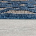 Covor Oro, Flair Rugs, 80x150 cm, polipropilena, albastru