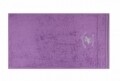 Set 3 prosoape de baie Beverly Hills Polo Club, 70x140 cm, 100% bumbac, Purple/Dark Purple/Light Purple