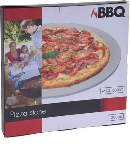 Tava pentru pizza BBQ, 33x1.1 cm, piatra