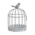 Felinar InArt Bird Cage, Ø11 x 17 cm, fier, bej