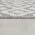 Covor Jhansi Grey, Flair Rugs, 60x240 cm, polipropilena/poliester, gri