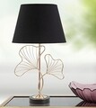 Lampa de masa Leaves, Mauro Ferretti,  1 x E27, 40W, Ø 30x60 cm, negru/auriu