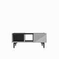 Set mobilier living, Olivia, Draw, PAL , Alb/Negru