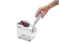 Dispozitiv pentru scos samburi cirese, Leifheit, Cherry, 16.5 x 15 x 16.5 cm, plastic, alb