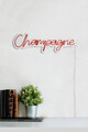 Decoratiune luminoasa LED, Champagne, Benzi flexibile de neon, DC 12 V, Rosu