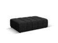 Taburet, Jennifer-140, Micadoni Home, 102x80x40 cm, tesatura chenille din poliester, negru