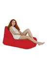 Fotoliu puf, Bean Bag, Ferndale Trendy, 105 x 75 cm, poliester impermeabil, rosu