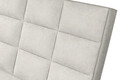 Pat matrimonial, Stockholm, Cubic E, 160x200 cm, saltea tip Pocket, topper memory, Bej