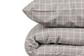 Lenjerie de pat dubla King Quilt (BL) Monte - Grey, Mijolnir, 3 piese, 240x220 cm, bumbac ranforce, multicolor