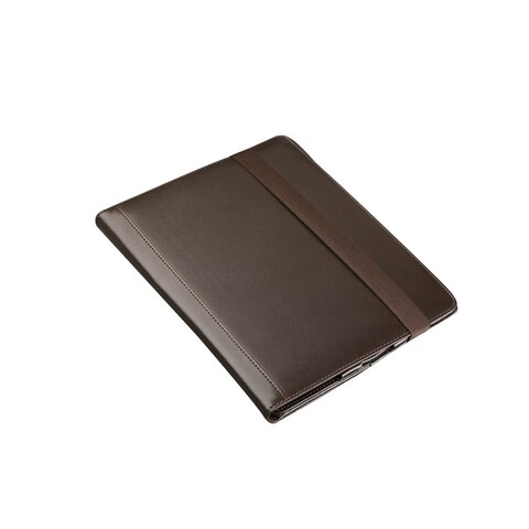 Husa pentru iPad 2, Versa, 25x21x2 cm, poliuretan, maro inchis