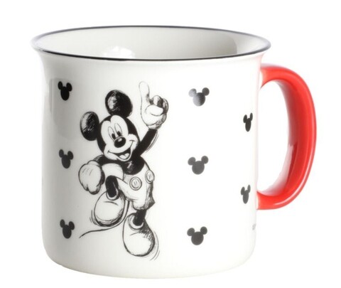 Cana Mickey Mouse, Disney, 510 ml, portelan, multicolor