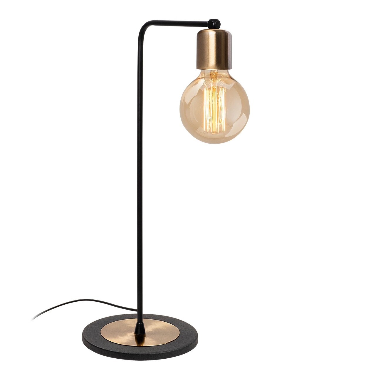 Lampa de masa, Harput - N-1320 , Alby, 17 x 52 cm, 1 x E27, 40W, negru/aramiu antic - 1 | YEO