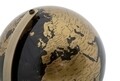 Decoratiune Globe Bronze, Mauro Ferretti, Ø13 x 17 cm, plastic/fier, negru/bronz