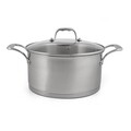 Oala cu capac Rome, Luigi Ferrero FR-2477S, Ø 24 cm/ 5.5 L, inox