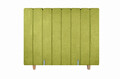 Pat matrimonial, Stockholm, Lines E, 160x200 cm, saltea tip Pocket, topper memory, Verde