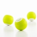 Set 3 bile odorizante pentru frigider, Eco Balls, InnovaGoods, cu carbon activ, 5 cm