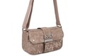 Geanta Juicy Couture 128, 26x6x15 cm, piele ecologica, camel