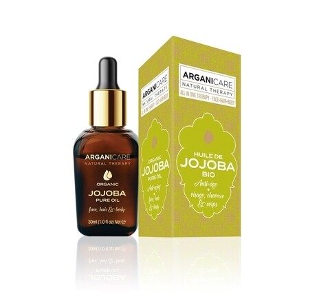 Ulei de jojoba organic 3 in 1 Arganicare, 30 ml