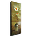 Tablou decorativ, PC164, Canvas, Lemn, Multicolor