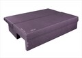 Canapea extensibila Alfi 192x80x77 cm cu lada de depozitare, Purple