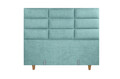 Pat matrimonial, Stockholm, Harmony E, 140x200 cm, saltea tip Pocket, topper memory, Mint