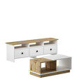 Set mobilier living, Inarch, Oslo, Stejar alb