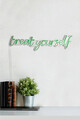 Decoratiune luminoasa LED, Treat Yourself, Benzi flexibile de neon, DC 12 V, Verde