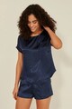 Set pijamale dama, 637BNC1365 - M, Benicia, Poliester, Albastru navy